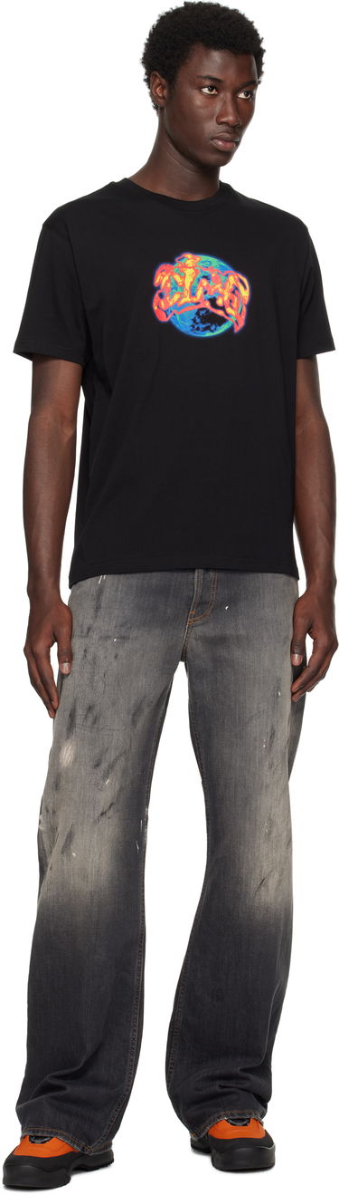 Majica kratkih rukava Dime Dime Global Graphic T-Shirt Crna | DIMESU2558BLK, 3