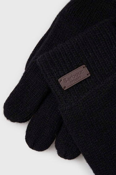 Rukavice Barbour Carlton Knit Gloves Crna | MGL0065, 1