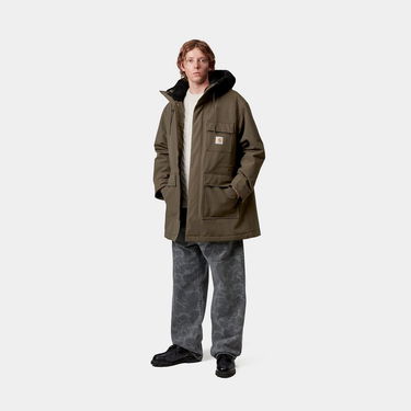 Parka Carhartt WIP Siberia Hooded Parka with Faux Fur Lining Vitola Zelena | I035365_5, 3