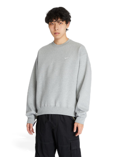 Dukserice Nike SoloSwoosh Crew Fleece Siva | CV0554-063