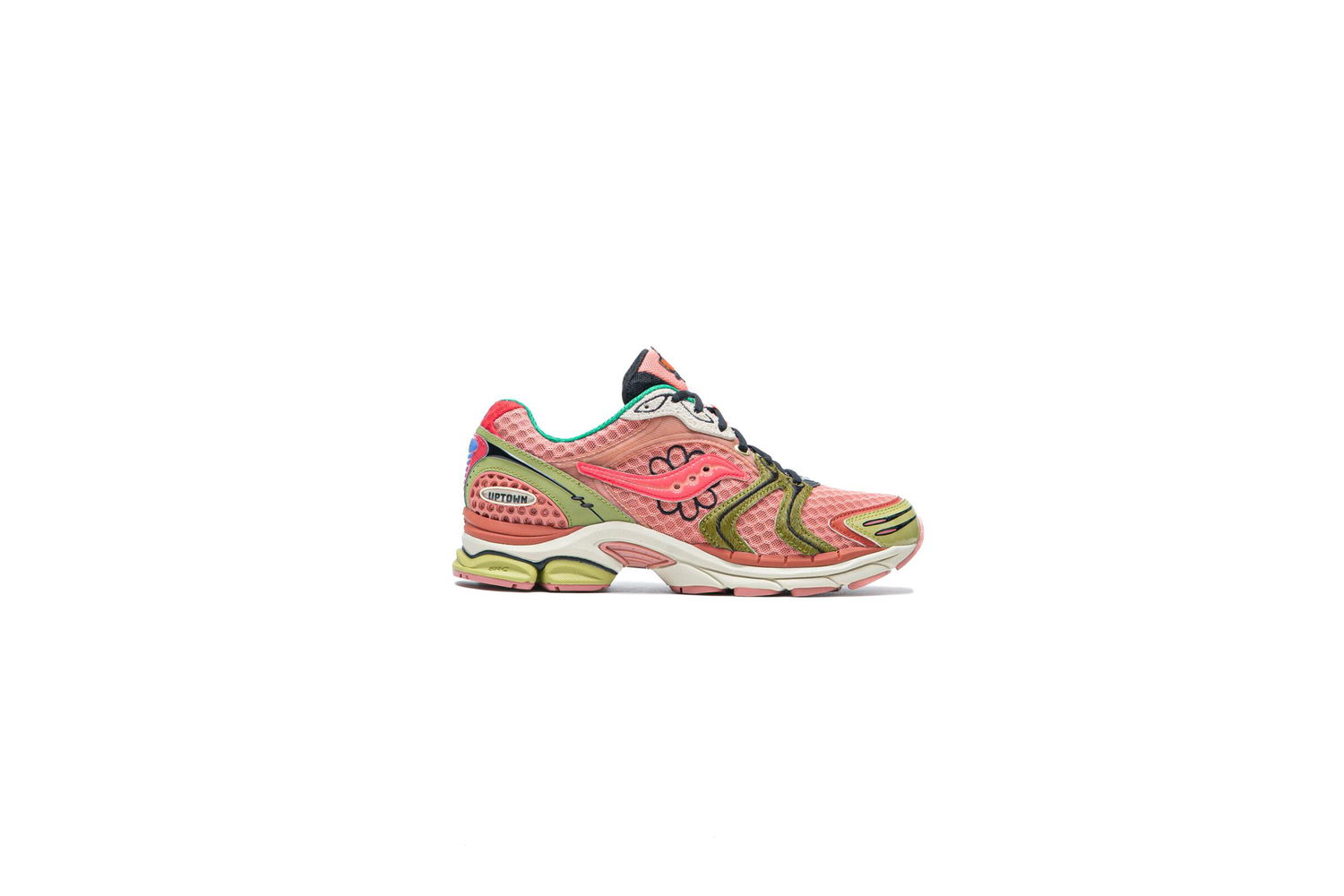 Tenisice i cipele Saucony Jae Tips x Progrid Triumph 4 ‘Virginia Creeper’ - Flowers Grow Uptown Pack Ružičasta | S70966-2, 1