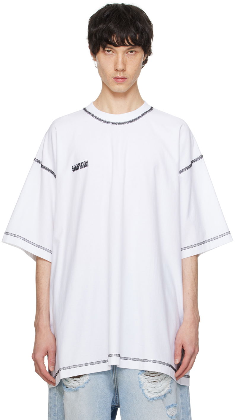 Majica kratkih rukava VETEMENTS Inside Out T-Shirt Bijela | UE64TR600WB