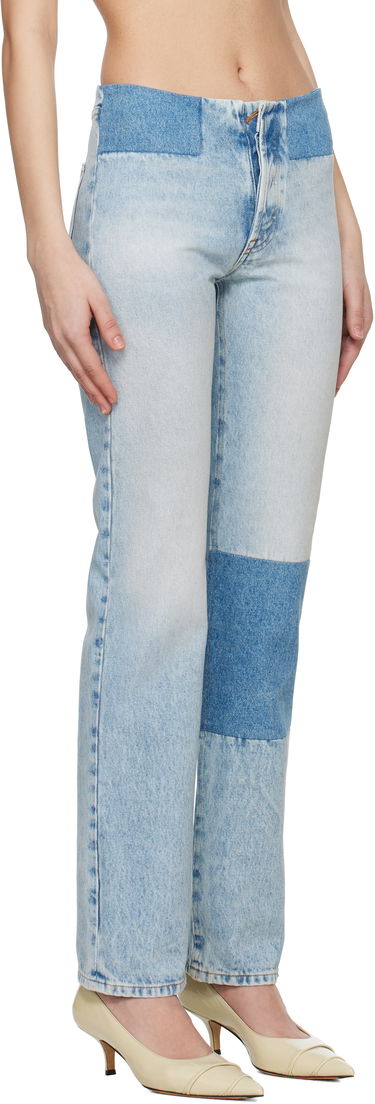 Jeans Maison Margiela MM6 Maison Margiela Patchwork Jeans Plava | S62LB0187 M30018, 1