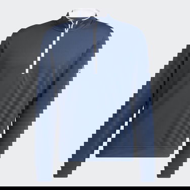 Dukserice adidas Originals Golf 1/4 Zip Pullover Crew Tamnoplava | HC6636, 4