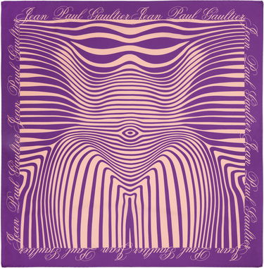 Šal Jean Paul Gaultier 'The Body Morphing Marinière' Scarf Ljubičasta | 25/33-U-EC052-C573-0100, 0