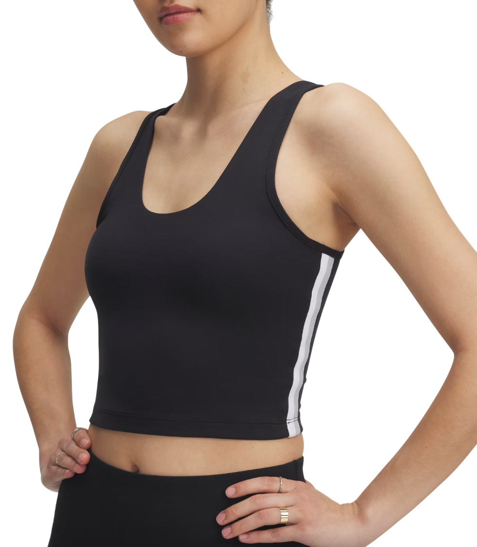 Crop top Under Armour UA Motion Sport Tape Crop Tank Crna | 6005844-006, 0