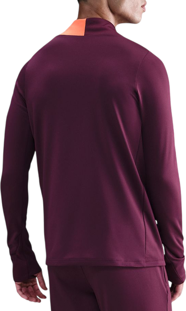 Dukserice Nike Dri-FIT Strike Drill Top Tamnocrvena | HV6402-610, 1