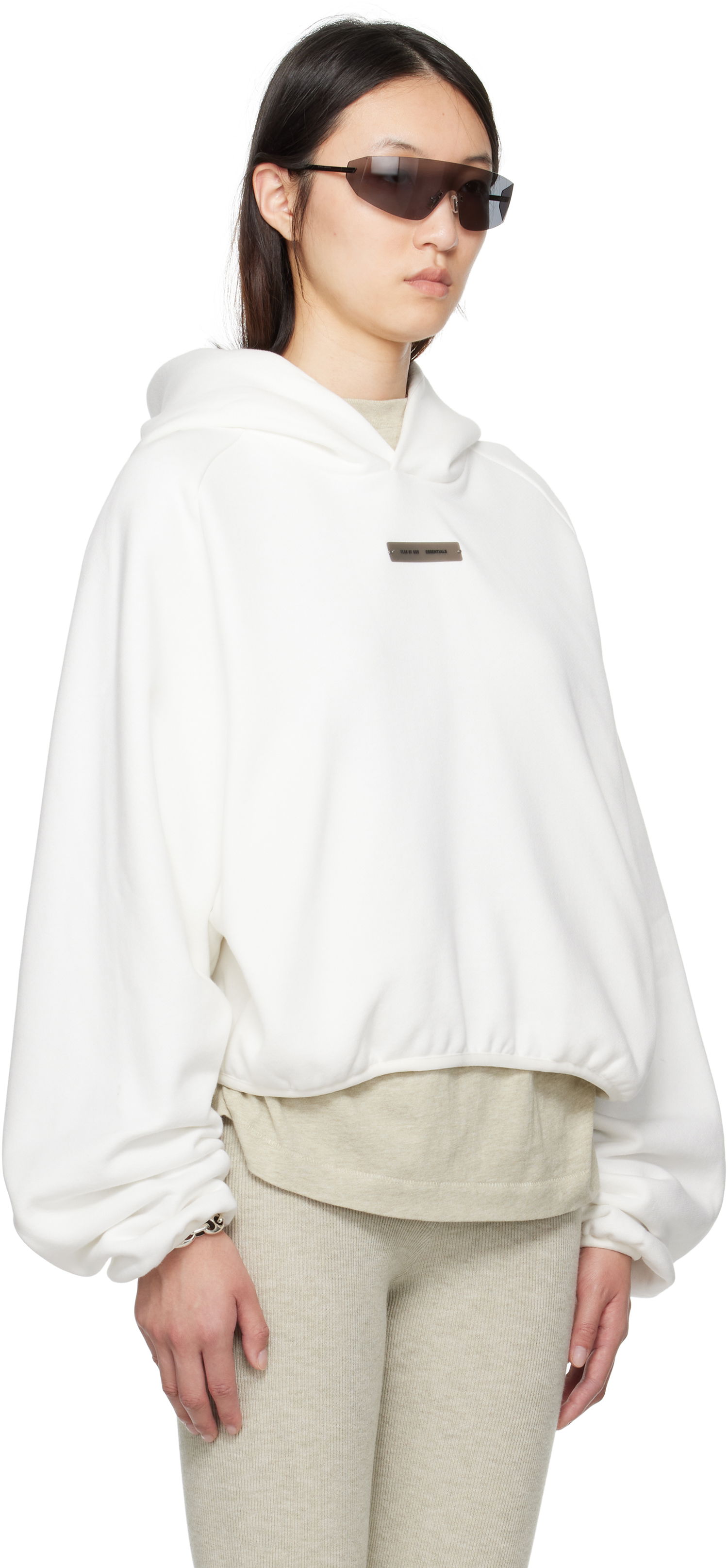 Dukserice Fear of God ESSENTIALS Modern Fit Hoodie Bijela | 192SP257754FW, 1