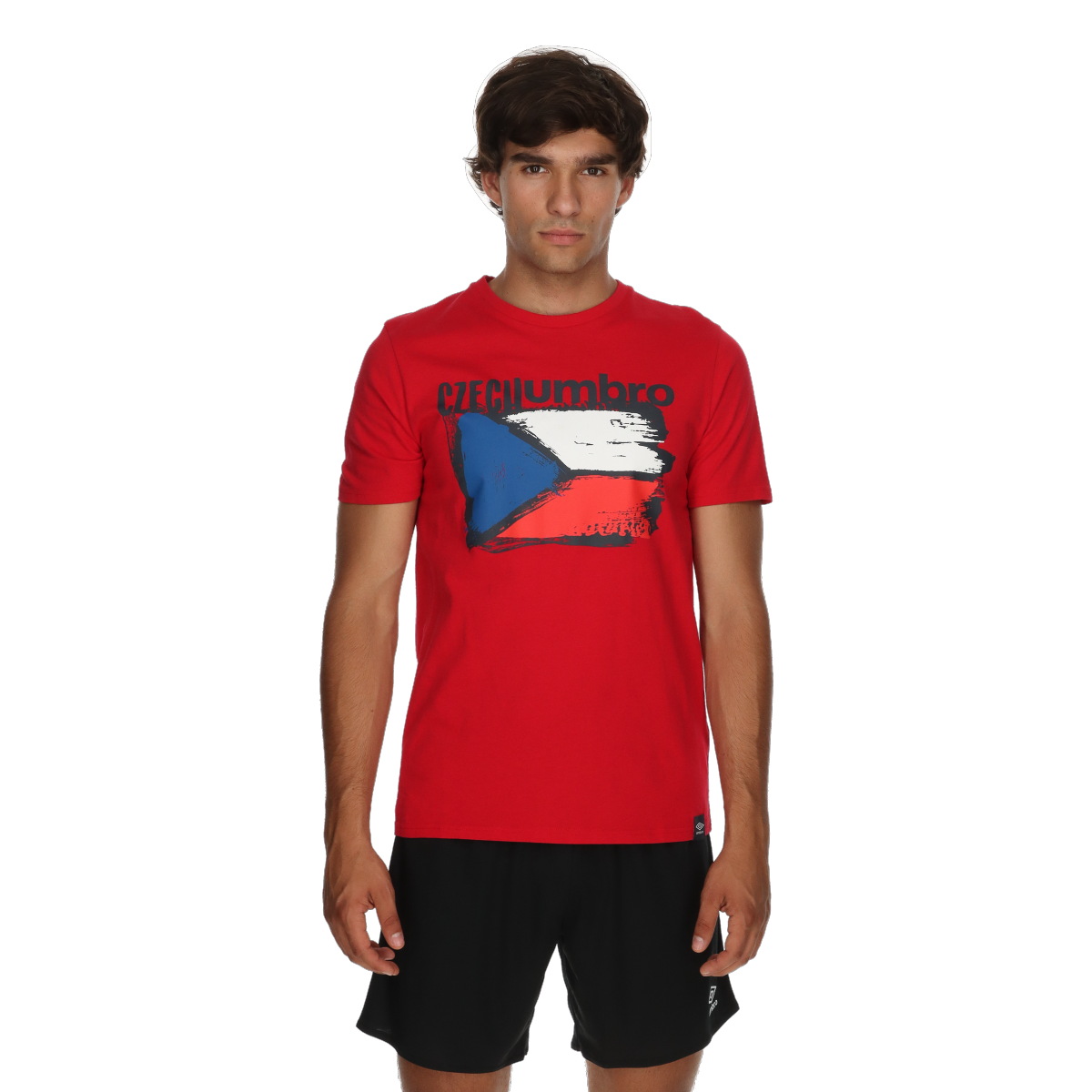 Majica kratkih rukava Umbro EC Czech Flag Graphic T-Shirt Crvena | UMA241M866-05, 0