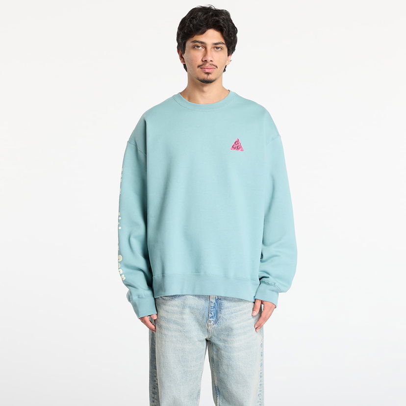Dukserice Nike ACG ACG Tuff Fleece Crew-Neck Sweatshirt Tirkiz | HV1119-017