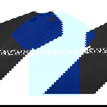 Majica kratkih rukava Givenchy Classic Fit Bonded T-Shirt Plava | BM71D43Y6B 426, 1