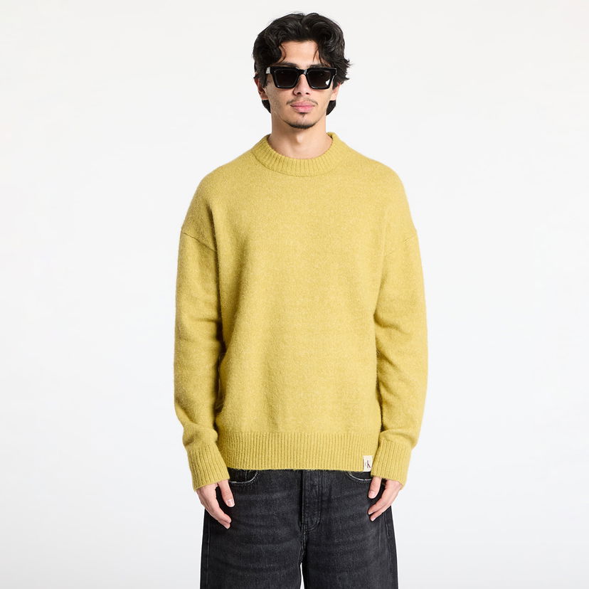 Džemper CALVIN KLEIN Calvin Klein Jeans Warm Texture Sweater Žuta | J30J326737 LMD