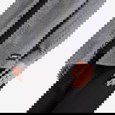 Košulja Neighborhood Chambray Shirt Siva | 251ARNH-SHM02-BLK, 5