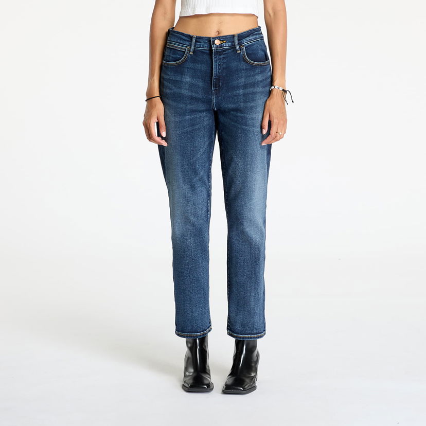 Hlače Wrangler Pants Straight Harmony Plava | 112358237