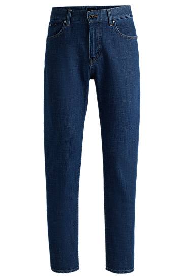 Jeans BOSS Regular Fit Stretch Denim Jeans Plava | 50528266