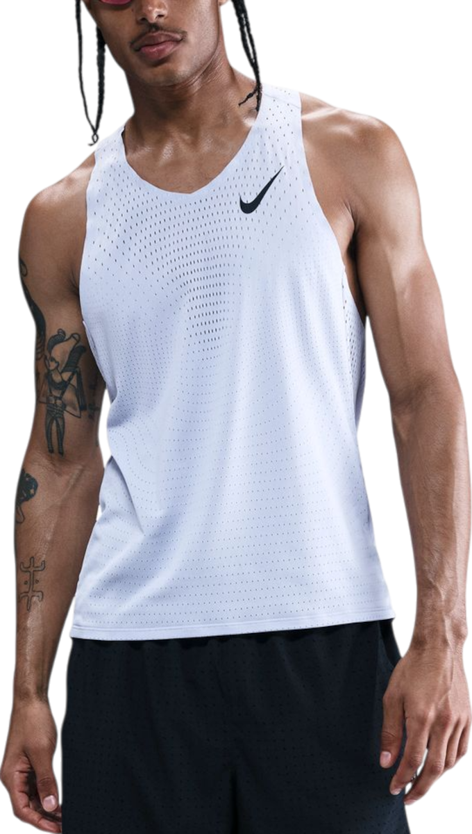 Majica bez rukava Nike AeroSwift Running Tank Top Bijela | fn4231-057, 0