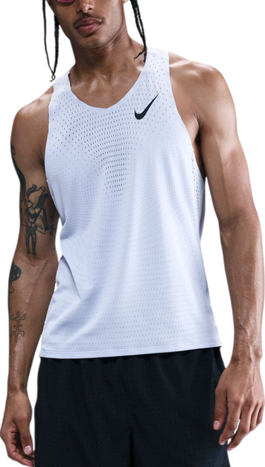 Majica bez rukava Nike AeroSwift Running Tank Top Bijela | fn4231-057, 0