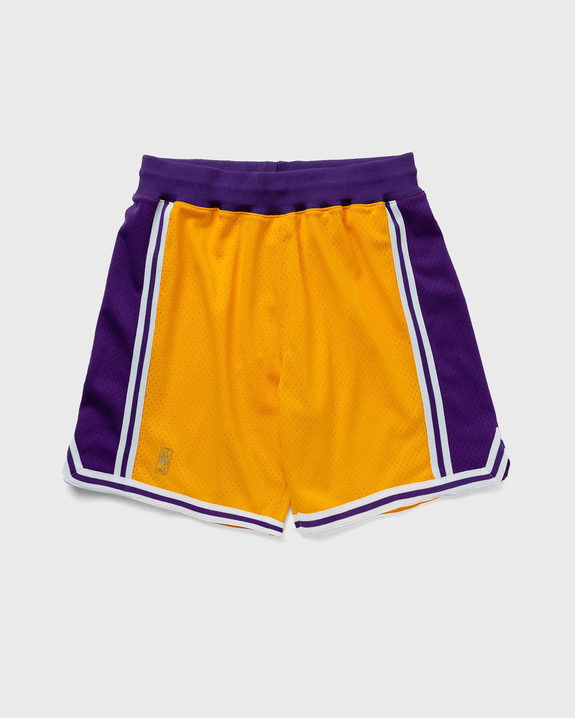 Kratke hlače Mitchell & Ness Authentic Los Angeles Lakers 1996-97 Home Shorts Žuta | ASHRGS18121-LALLTGD96