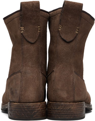 Tenisice i cipele visvim Nakoda Suede Moc-Toe Boots Crna | 0125202002009, 4