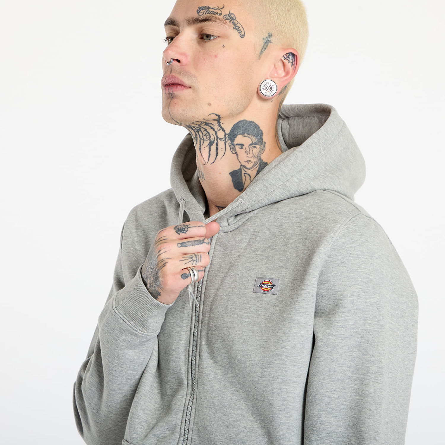 Dukserice Dickies Oakport Zip Hoodie Siva | DK0A4XD3HG01, 1