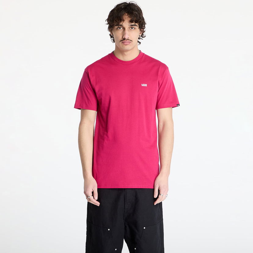 Majica kratkih rukava Vans Vans Left Chest Logo T-Shirt Ružičasta | VN0A3CZEC9L1