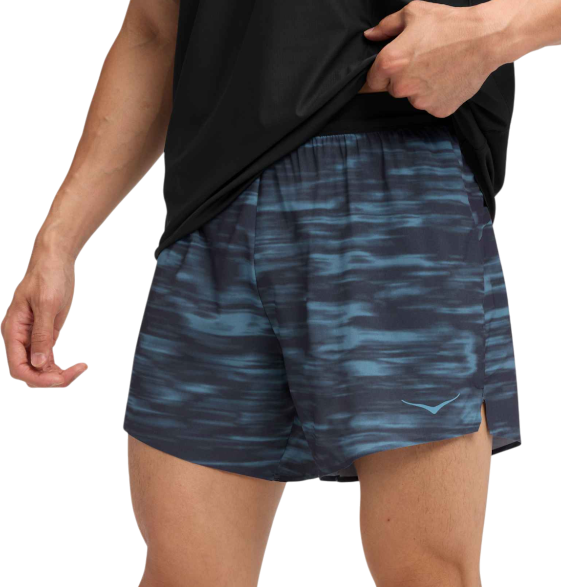 Kratke hlače Hoka One One Hoka Glide 5" Shorts with Brief Plava | 1176971p-bblr, 0