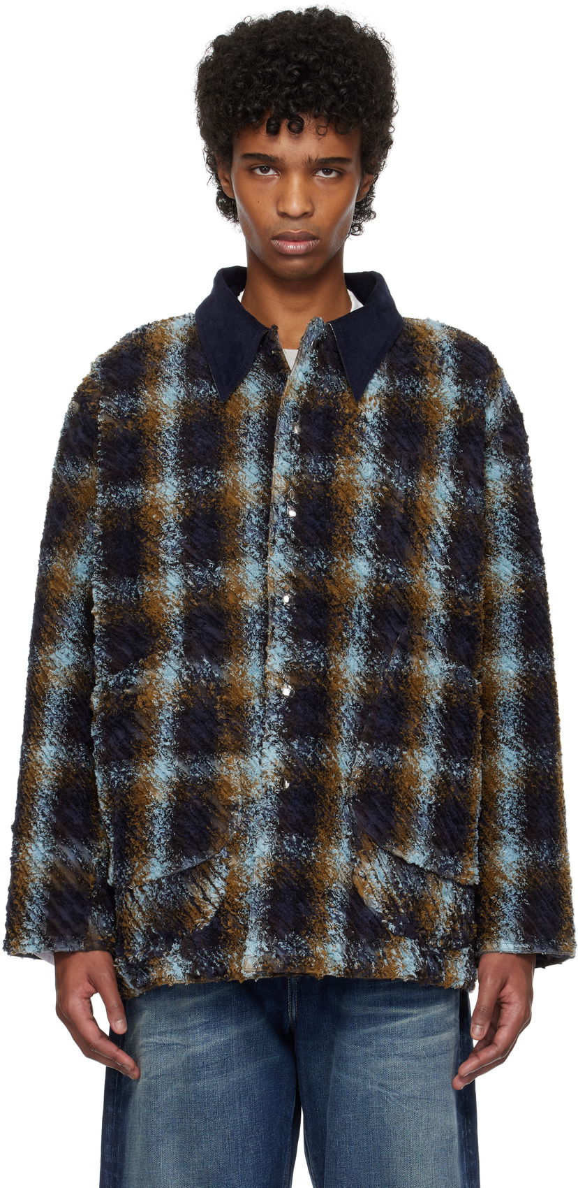 Jakna Collina Strada Collina Strada Plaid Fleece Stable Jacket Višebojno | XX5007