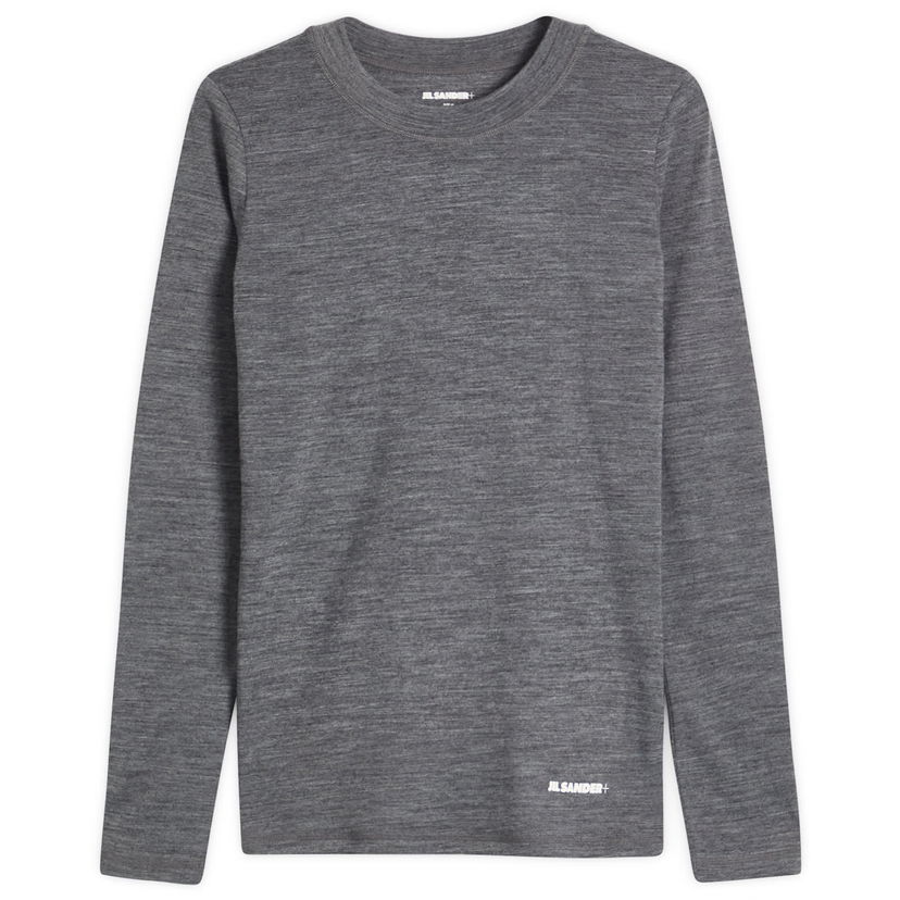 Majica kratkih rukava Jil Sander Long Sleeve T-Shirt Jil Sander+ Siva | J40GC0022-J70021-028