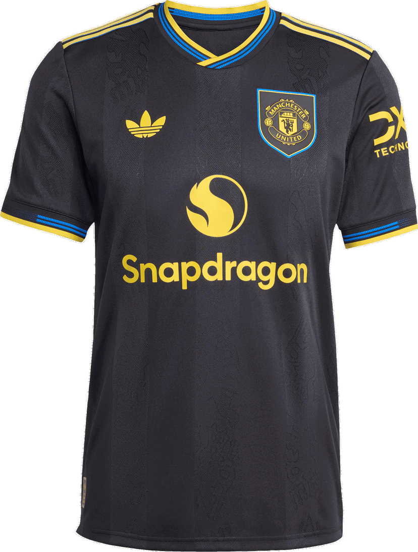 Dres adidas Originals Manchester United Authentic 3rd Jersey 2025/26 Crna | ji7419