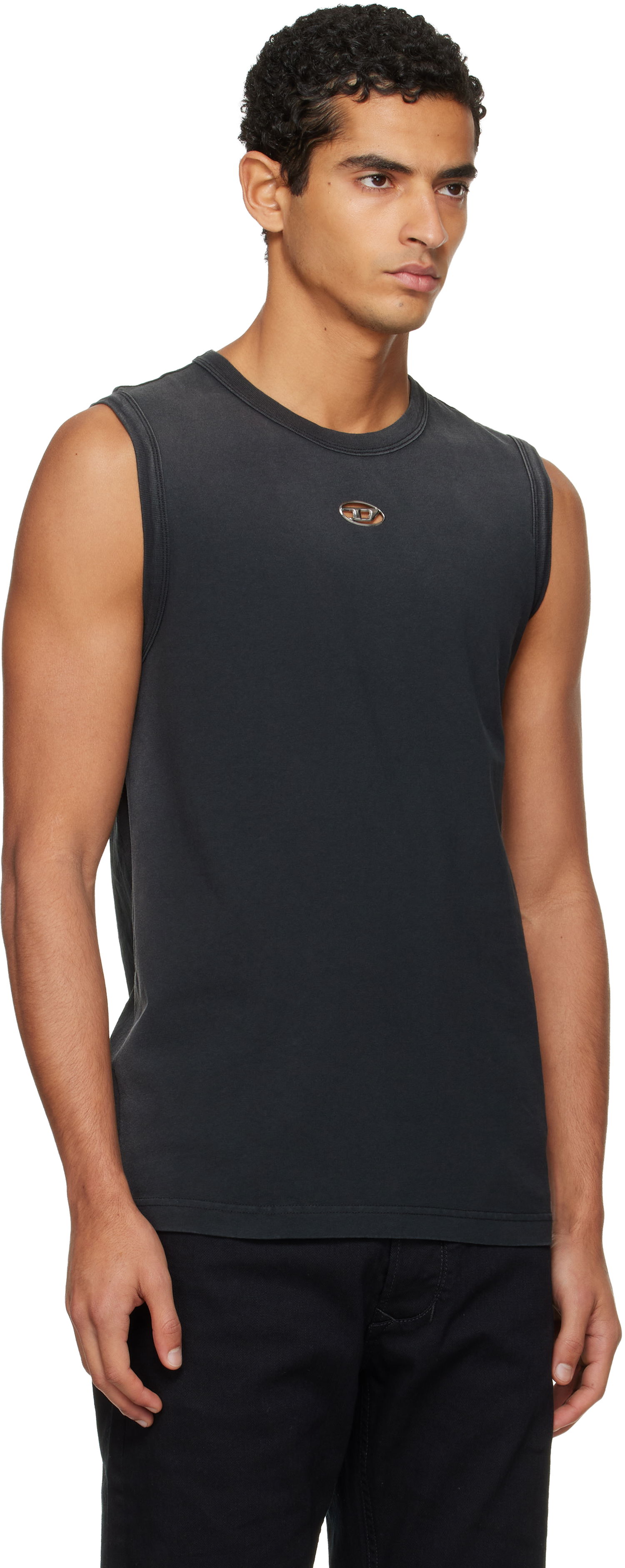 Majica bez rukava Diesel T-Brico-New Tank Top Crna | A19632-0CHBI-9XXA, 1
