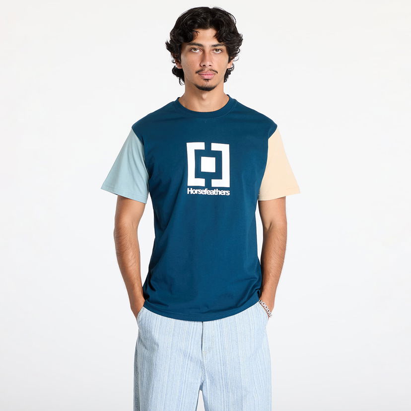 Majica kratkih rukava Horsefeathers Base T-Shirt Multicolor III M Tamnoplava | SM1345E