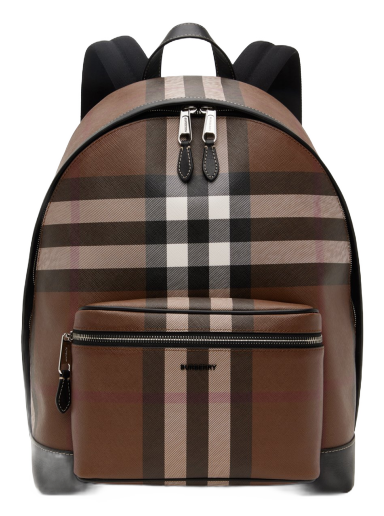 Ruksak Burberry Check Smeđa | 8051414