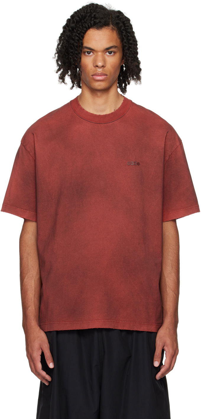 Majica kratkih rukava 032C Red 'Icarus With No Sun' T-Shirt Crvena | F24-URC-0112-650