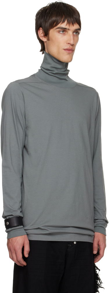 Džemper Rick Owens Rick Owens Concordians Surf Turtleneck Zelena | RU02E1286 JA, 4