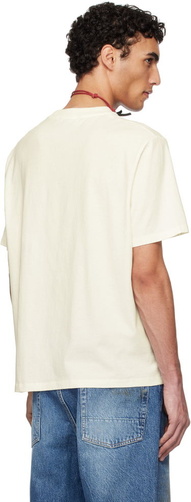 Majica kratkih rukava OUR LEGACY Our Legacy Box Sun Graphic T-Shirt Bež | M2256BSS, 2