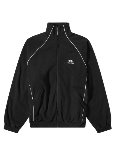 Jakna Balenciaga Tracksuit Jacket Crna | 697954-TMVA6-1000