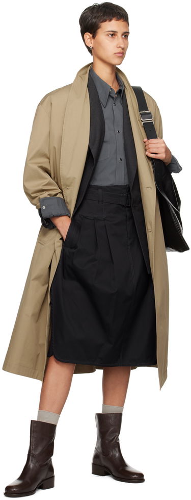 Jakna LEMAIRE Soft Tailored Double-Breasted Blazer Crna | JA1017 LF414, 3