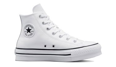 Tenisice i cipele Converse Chuck Taylor All Star Eva Lift Platform Leather High Top Bijela | A02486C, 0