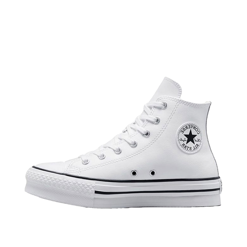 Tenisice i cipele Converse Chuck Taylor All Star Eva Lift Platform Leather High Top Bijela | A02486C