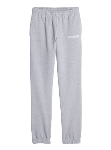 Trenirka Jacquemus Le Jogging Logo Prined Track Pants Siva | 226JS081-2210-950
