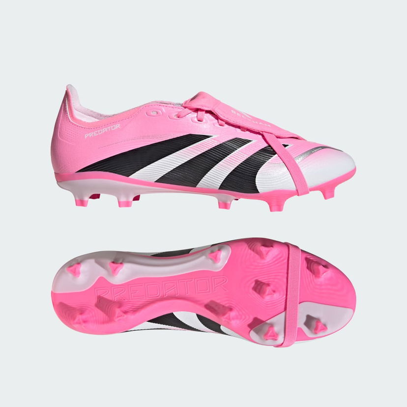 Tenisice i cipele adidas Performance Predator League Fold-Over Tongue Firm Ground Ružičasta | JI1113