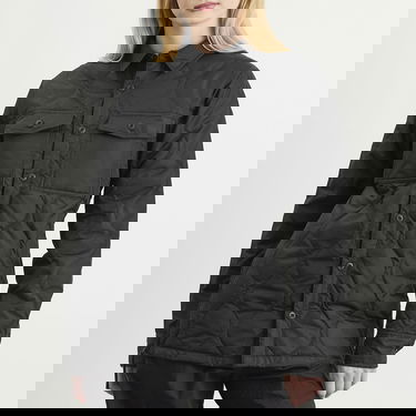 Jakna TAION Quilted Zip Over Shirt Crna | TAION-109SHML-1-BLK, 2