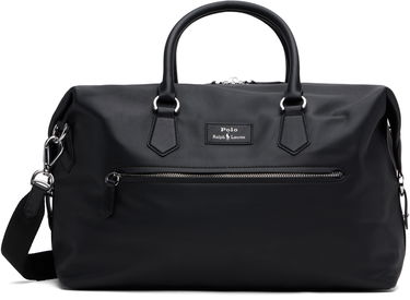 Putna torba Polo by Ralph Lauren Ralph Lauren Smooth Leather Large Duffle Bag Crna | 405962455001, 0