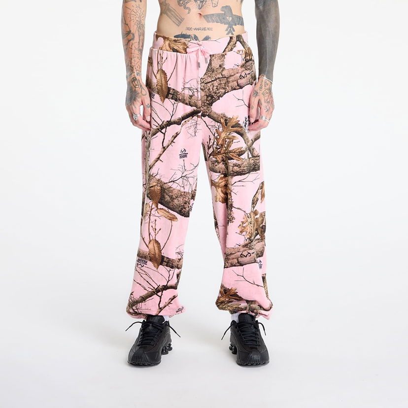 Trenirka Pleasures PLEASURES Realtree Velour Track Pants Ružičasta | P25JC002-PINK
