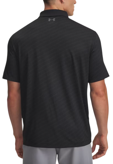 Polo majica Under Armour Under Armour Matchplay Printed Polo Shirt Crna | 1377377-010, 1