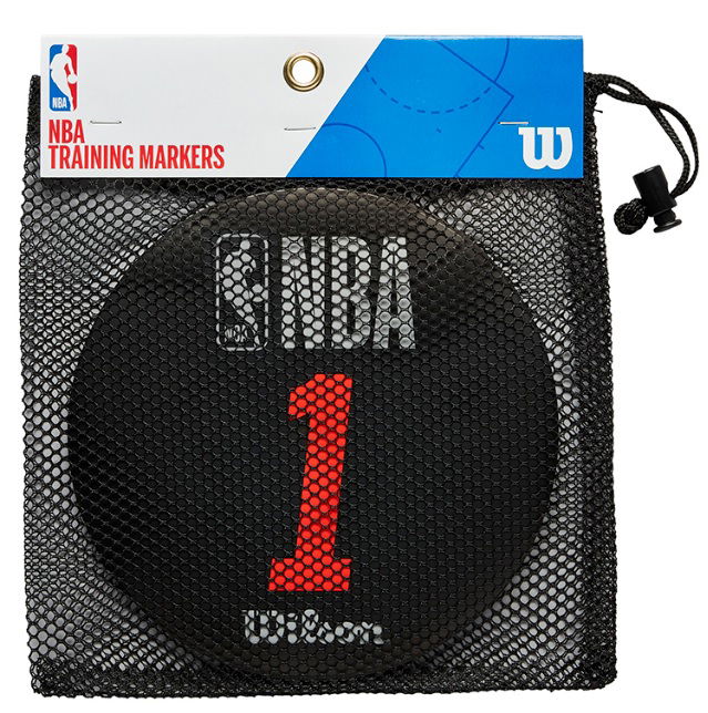 Sportska oprema Wilson Tennis NBA Training Markers Crna | wtba9001n