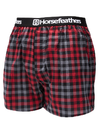Bokserice Horsefeathers Clay Boxer Shorts Crvena | AM068I