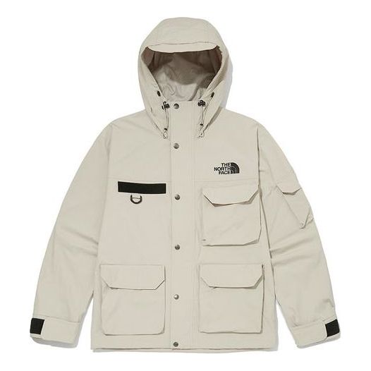 Parka The North Face Multi-Pocket Workwear Hooded Jacket Bež | NJ3BM10C