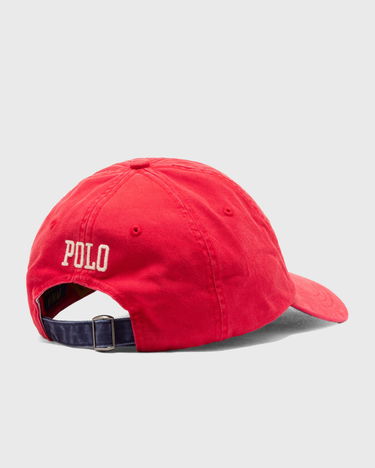 Kapa Polo by Ralph Lauren Bleecker Run Club Baseball Cap Crvena | 710963791001, 3