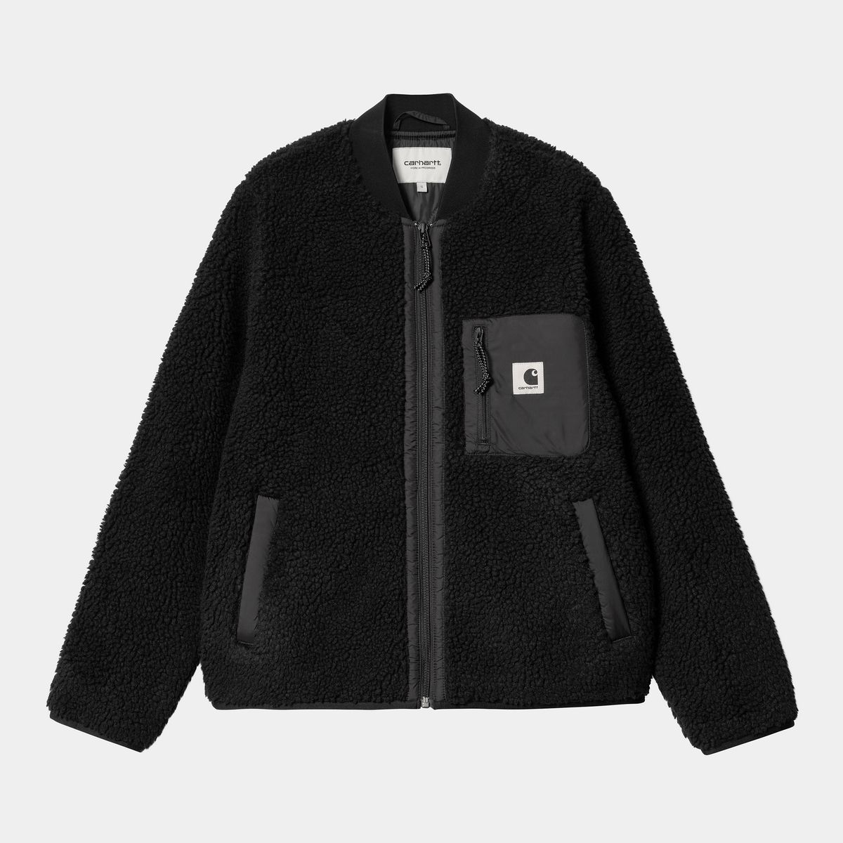 Jakna Carhartt WIP WIP Janet Sherpa Fleece Jacket Crna | I035697_9, 0
